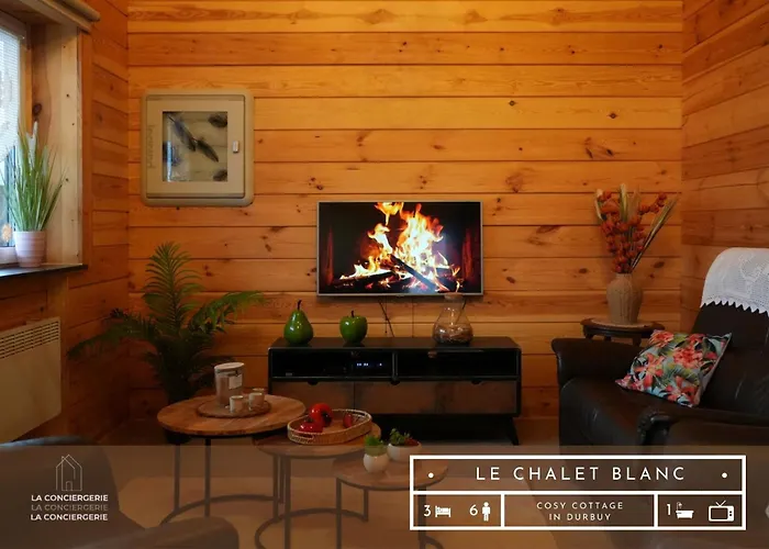 Chalet Cozy In For 6 People With Parking Durbuy